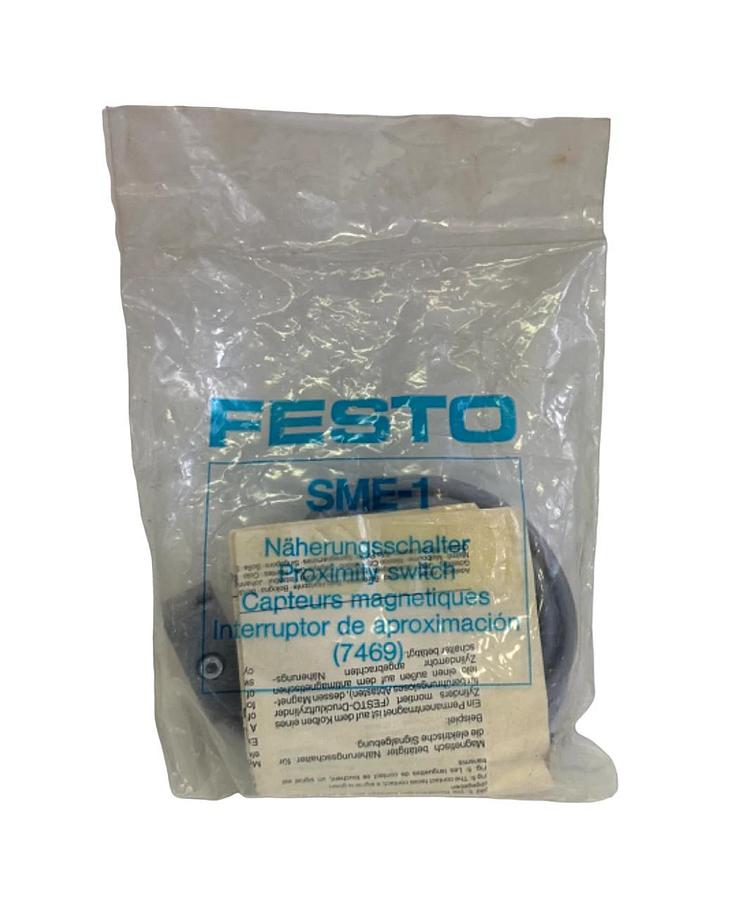 Used NEW FESTO SME-1 / SME1 PROXIMITY SWITCH 220Vac W/ CABLE 7469