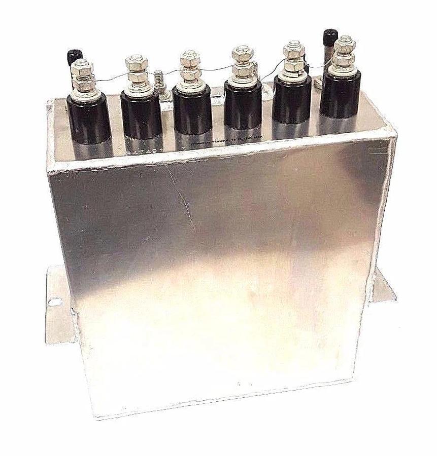 NEW PILLAR PP402-210 CAPACITOR 1235 KVAR 1250 VAC 988 AMPS RMS @ 50KHZ, PP402210
