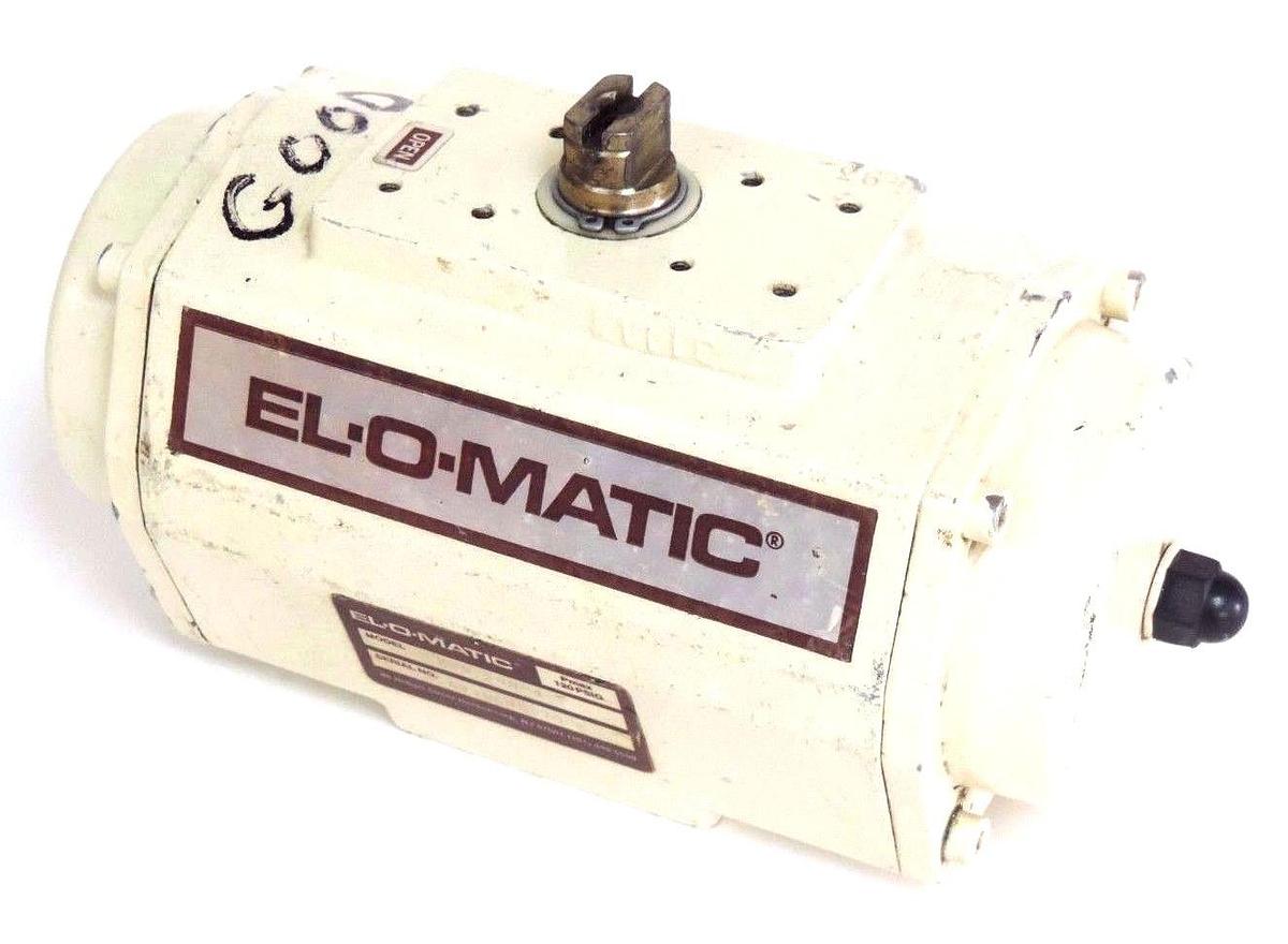 Used EL-O-MATIC ESN 100-4 PNEUMATIC VALVE ACTUATOR 120PSIG MAX, ESN1004
