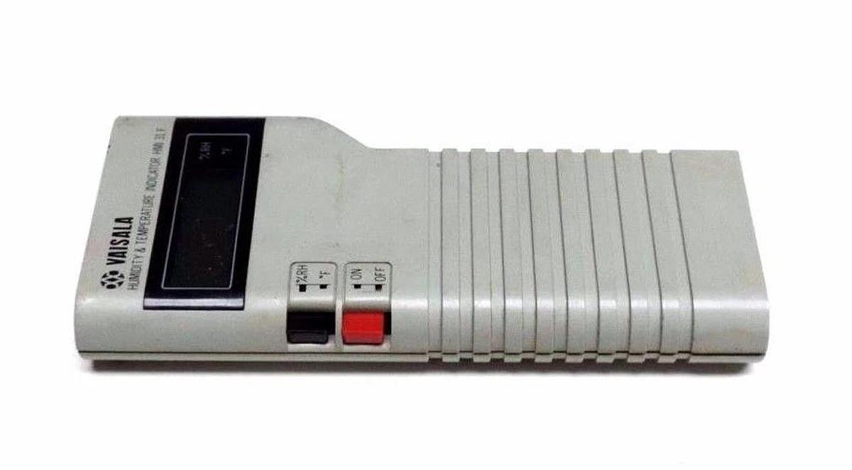 Used VAISALA HMI-31 HUMIDITY & TEMPERATURE INDICATOR HMI31F