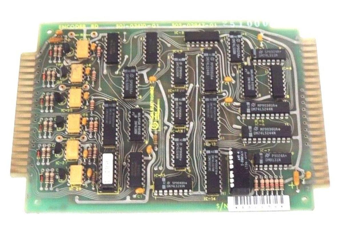 Used GIDDINGS & LEWIS 501-03410-01 ENCODER BOARD 502-02947-01, 5010341001