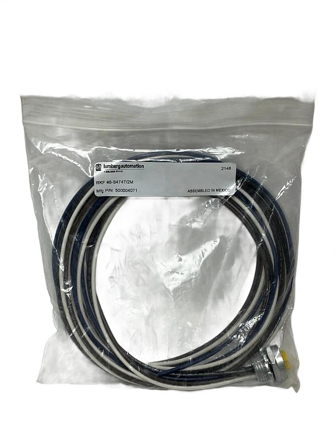 Lumberg RKF 40-S4747/2M 7/8" Power Receptacle 4-Pin Female 2M NEW