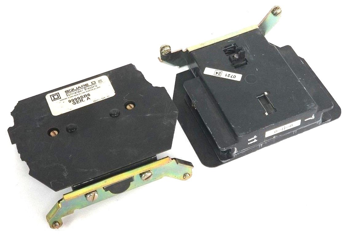 Used LOT OF 2 SQUARE D 9999SB6 SER. A POWER POLE ADDERS
