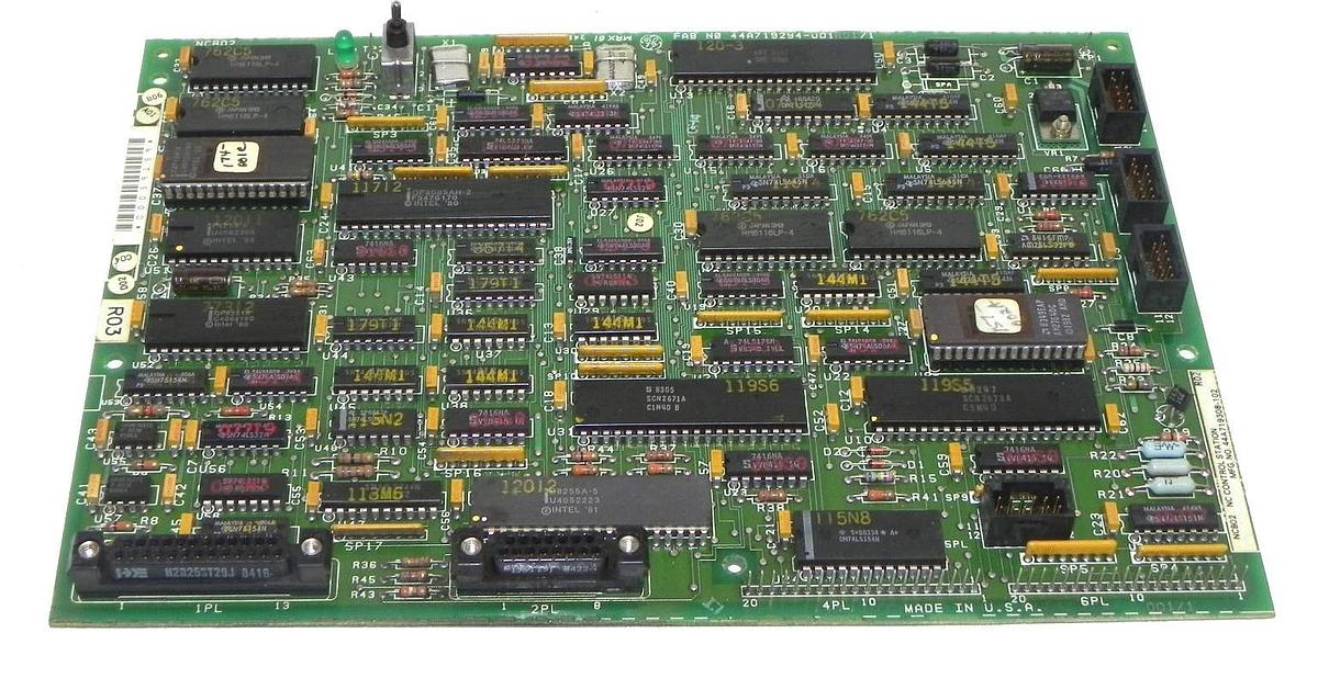 Used GE FANUC 44A719294-001R01 CONTROL MEMORY BOARD 44A719294-001R01/1