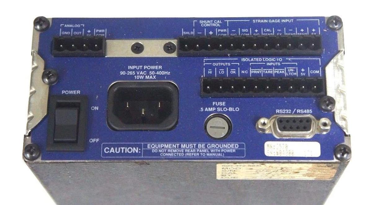 Used DAYTRONIC 3570 DC STRAIN GAUGE CONDITIONER