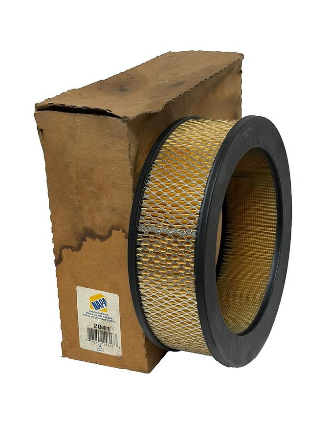 NAPA Gold 2041 Round Carbureted Engine Air Filter Element - New Surplus