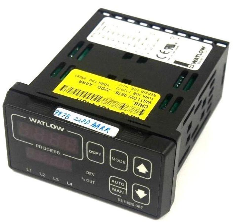 Refurbished WATLOW 987B-22DD-AARR TEMPERATURE LIMIT OR PROCESS CONTROLLER, 987B22DDAARR