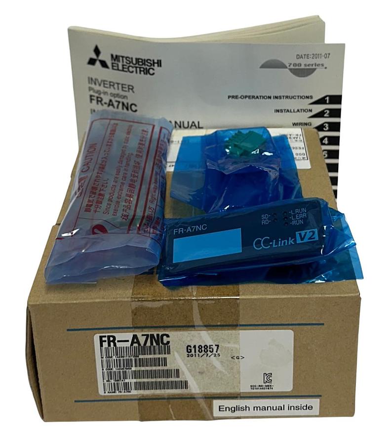 MITSUBISHI FR-A7NC / FRA7NC INVERTER PLUG-IN CC-Link OPTION COMM MODULE NSMP