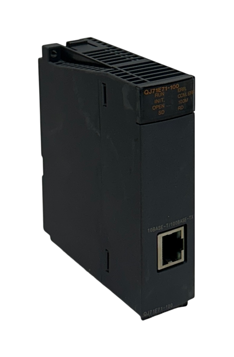 Used MITSUBISHI ELECTRIC QJ71E71-100 MELSEC-Q EtherNet I/F MODULE QJ71E71100 USNP
