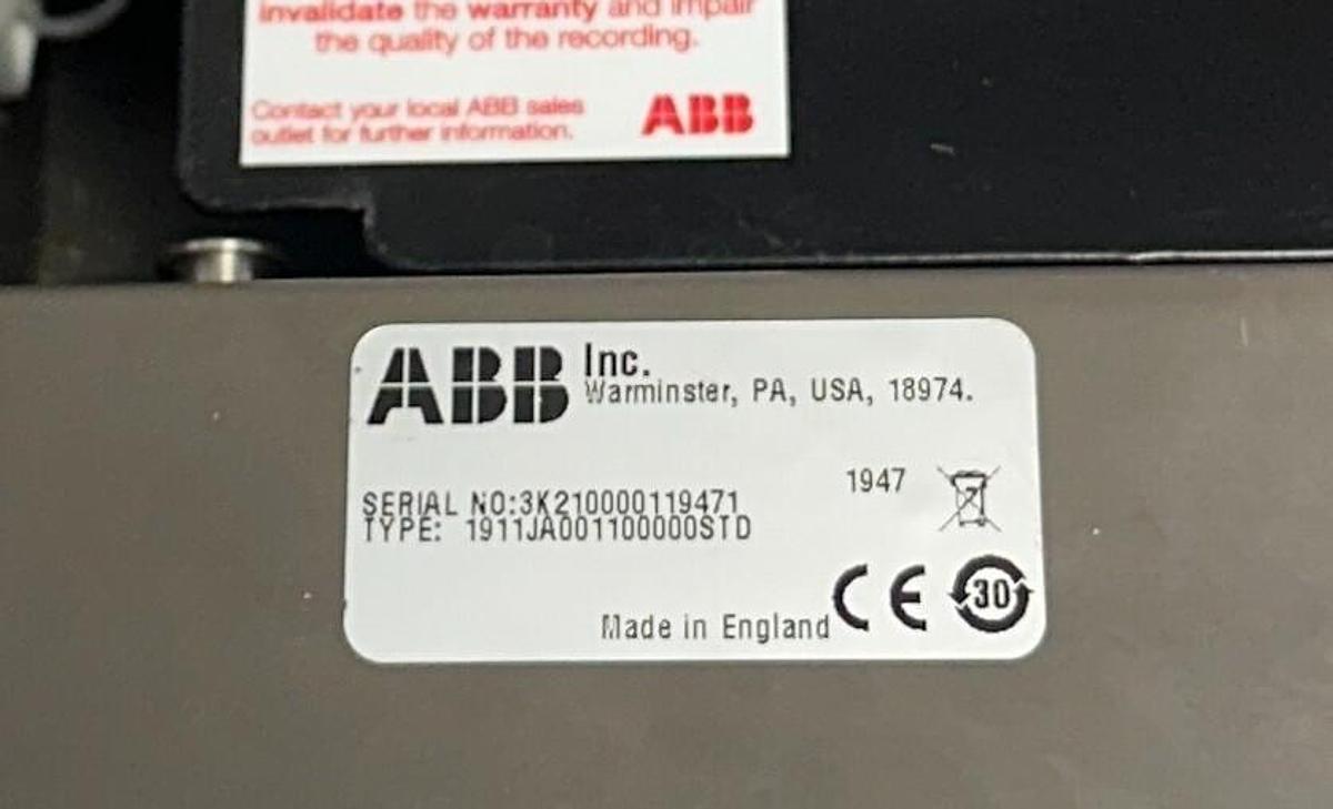 Used For Parts ABB 1911JA001100000STD COMMANDER 1900 CIRCULAR CHART RECORDER 1-PEN