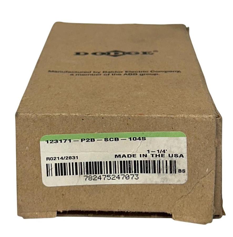 DODGE P2B-SCB-104S / 123171 2-BOLT FLANGE MOUNT BEARING NORMAL DUTY 1-1/4'' NSMP