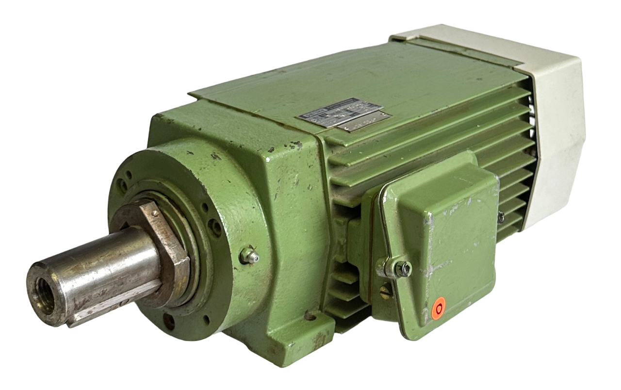 Used REPAIRED PERSKE KNS 61.13/4 D / KNS61134D SPINDLE MOTOR 165V 3kW/4HP 300Hz