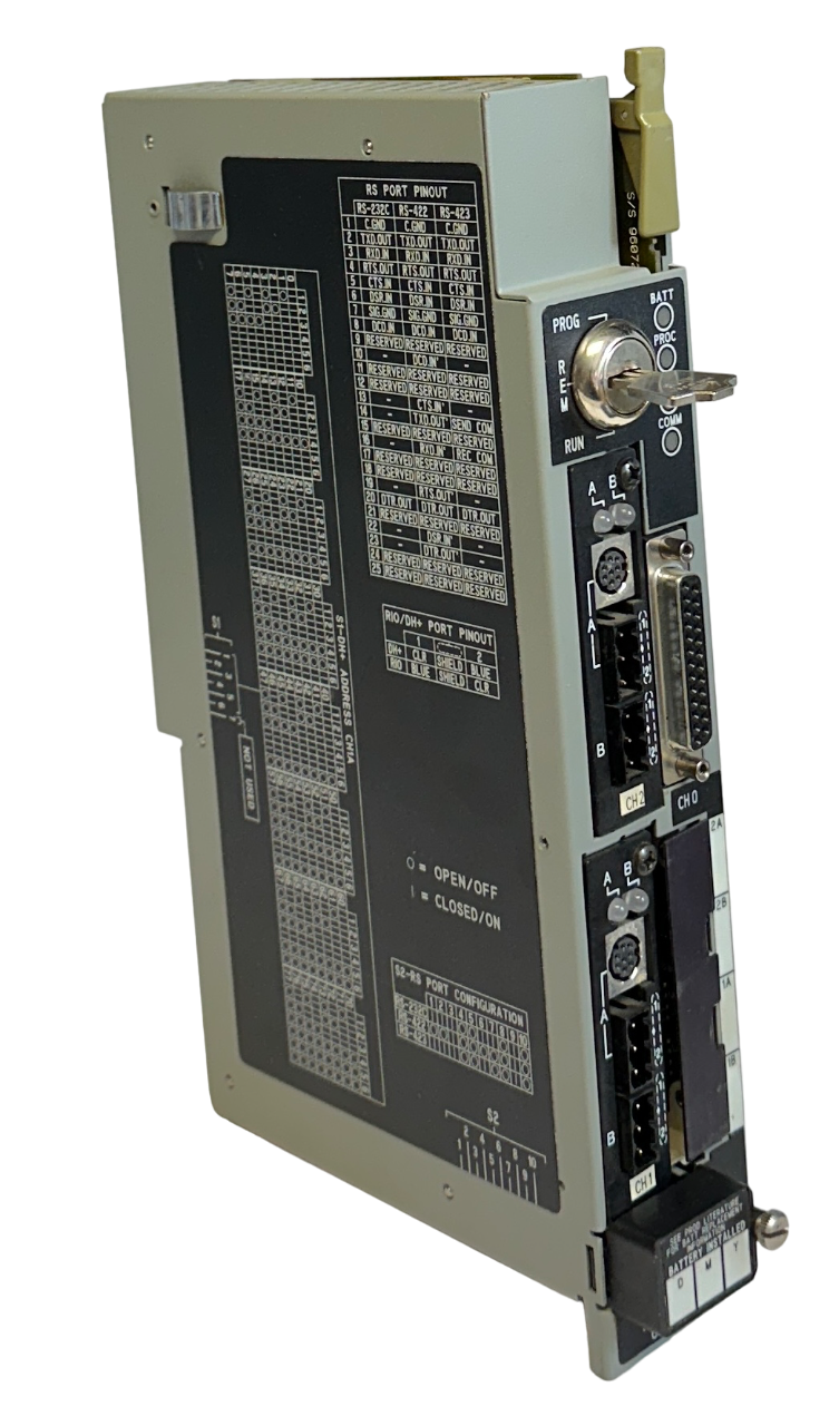 Used ALLEN BRADLEY 1785-L40B /A PLC-5/40 PROCESSOR MODULE PLC 48K WORD SRAM REPAIRED