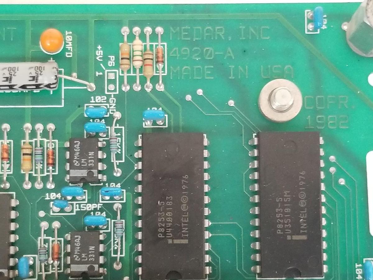 Used REPAIRED MADAR 4920-A PC BOARD 4920A