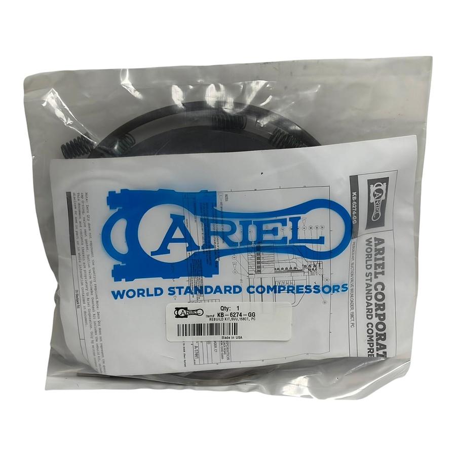 Ariel KB-6274-GG Compressor Valve Kit REBUILD KIT SVU 158CT PC OEM New