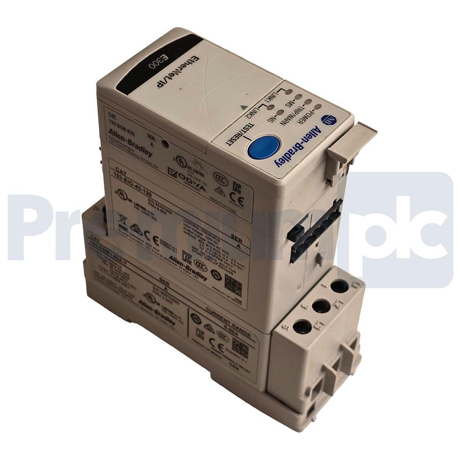Used Allen-Bradley E300 Overload Relay 193-ESM-I-60A-T | 193-EIO-43-120 | 193-ECM-ETR