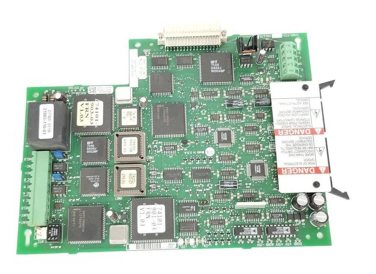 Used ALLEN BRADLEY 1336T-MCB-SP51B MAIN CONTROL BOARD 74101-772-54 REV. 03