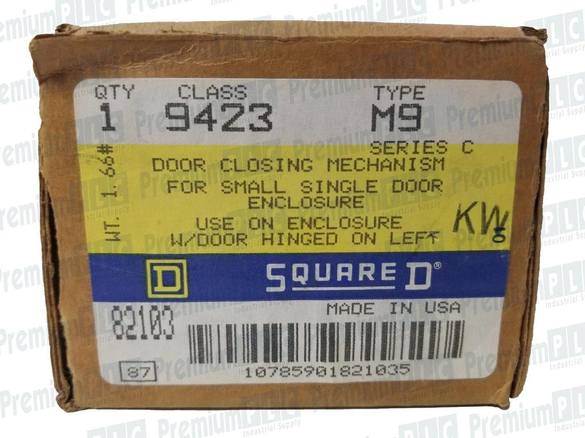 NEW SQUARE D SCHNEIDER 9423-M9 SER. C DOOR CLOSING MECHANISM INTERLOCK 9423M9
