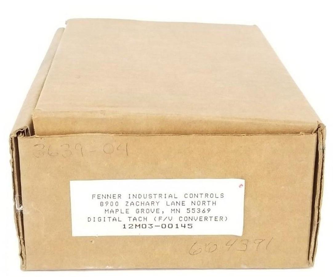 Used NIB FENNER INDUSTRIAL CONTROLS 12M03-00145-01 F/V CONVERTER BOARD 12M03-00145