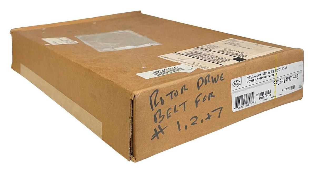 Used GATES 2450-14MGT-40 / 9356-0140 POWERGRIP GT 3 TIMING BELT 14mm PITCH NSFS