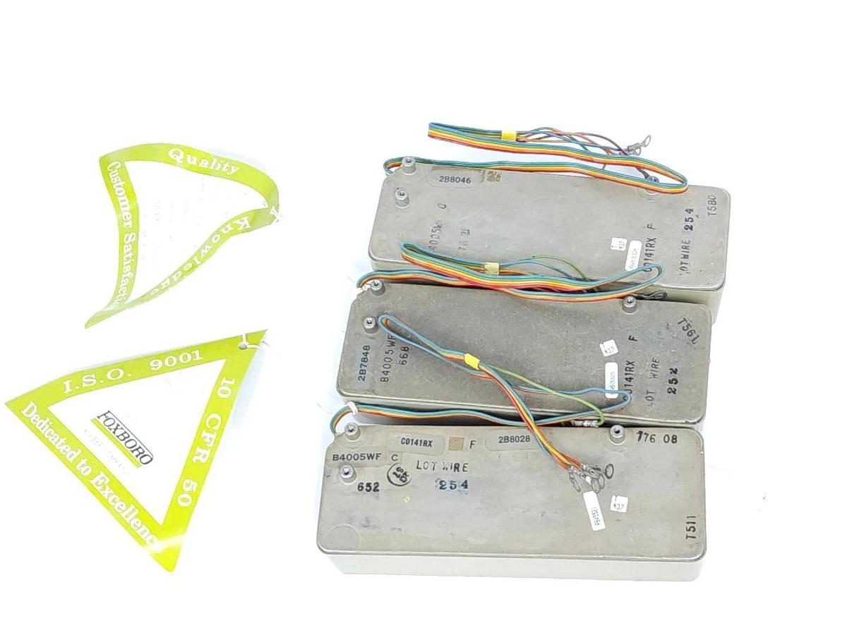 Used LOT OF 3 FOXBORO C0141RX PEN MOTOR ASSEMBLIES