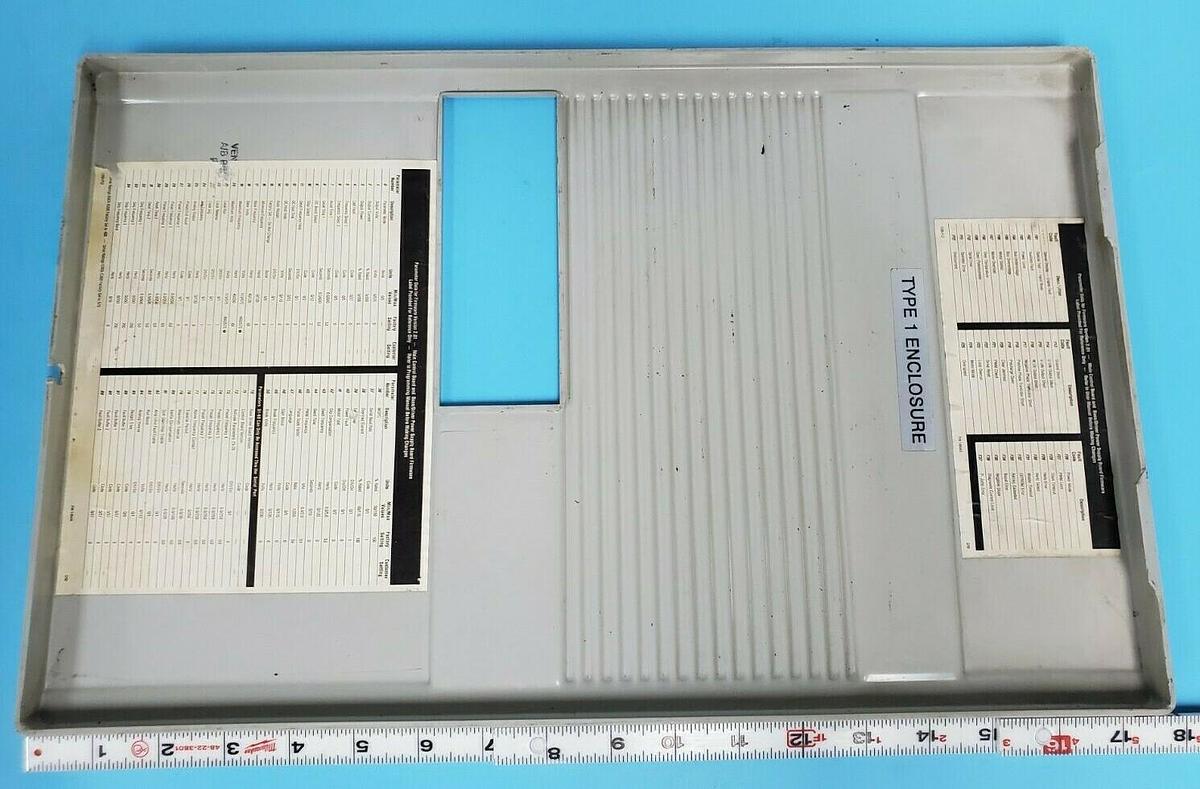 Used ALLEN BRADLEY 1336 DRIVE TYPE 1 ENCLOSURE COVER