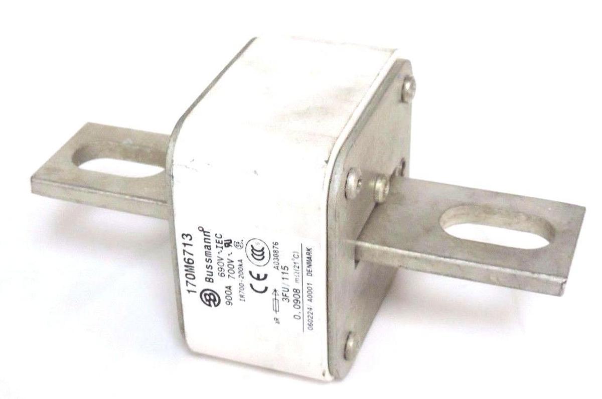 Used BUSSMANN 170M6713 FUSE 900A, 700V TYPOWER ZILOX, 290V~IEC