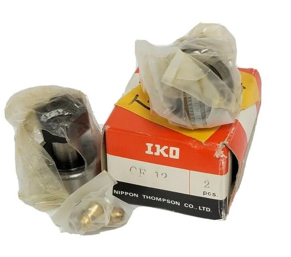 Used BOX OF 2 NEW IKO CF12 CAM FOLLOWERS CF 12