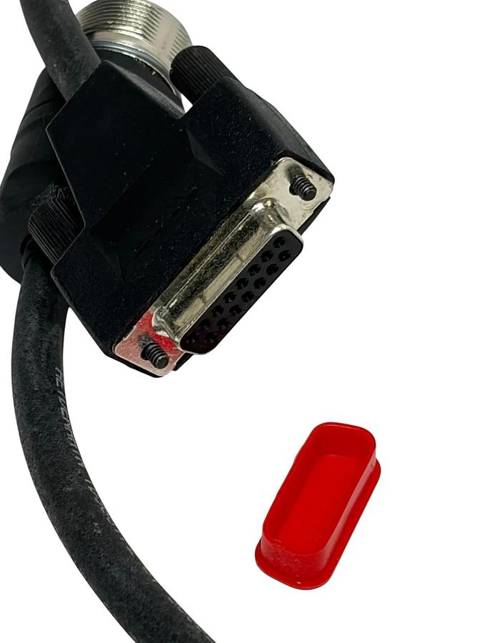 Heidenhain ID 368172-01 CNC Adapter Cable 9-Pin Round to 15-Pin D-Sub DB15