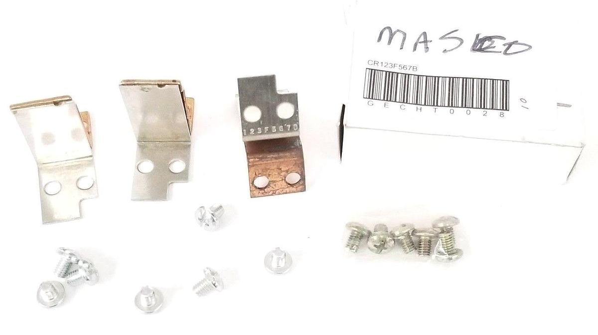 Used BOX OF 3 GENERAL ELECTRIC CR123F567B HEATER ELEMENTS W/ SCREWS