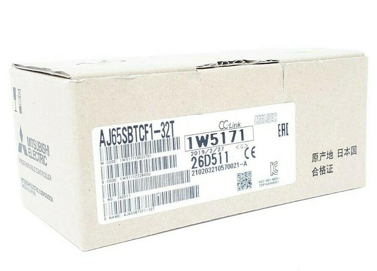 Used NIB MITSUBISHI ELECTRIC AJ65SBTCF1-32T CC-LINK MELSEC OUTPUT MODULE
