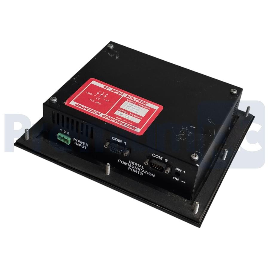 Used Quartech 9900-AC-AB-3 v1.65 HMI Control Panel for SLC 500 DF1 32K RAM 9900ACAB3