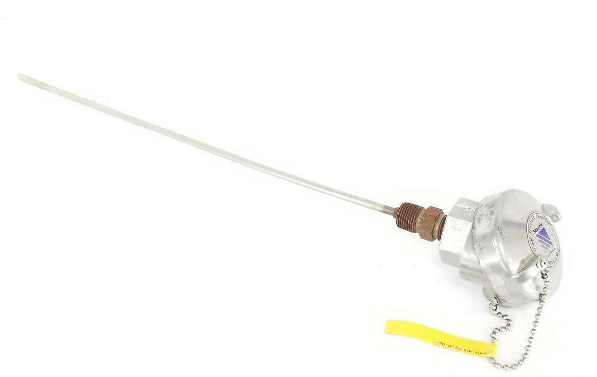Used SEAGATE CONTROL SYSTEMS J48U-016-00-6HN31 THERMOCOUPLE ASSEMBLY 16'' IN. ROD