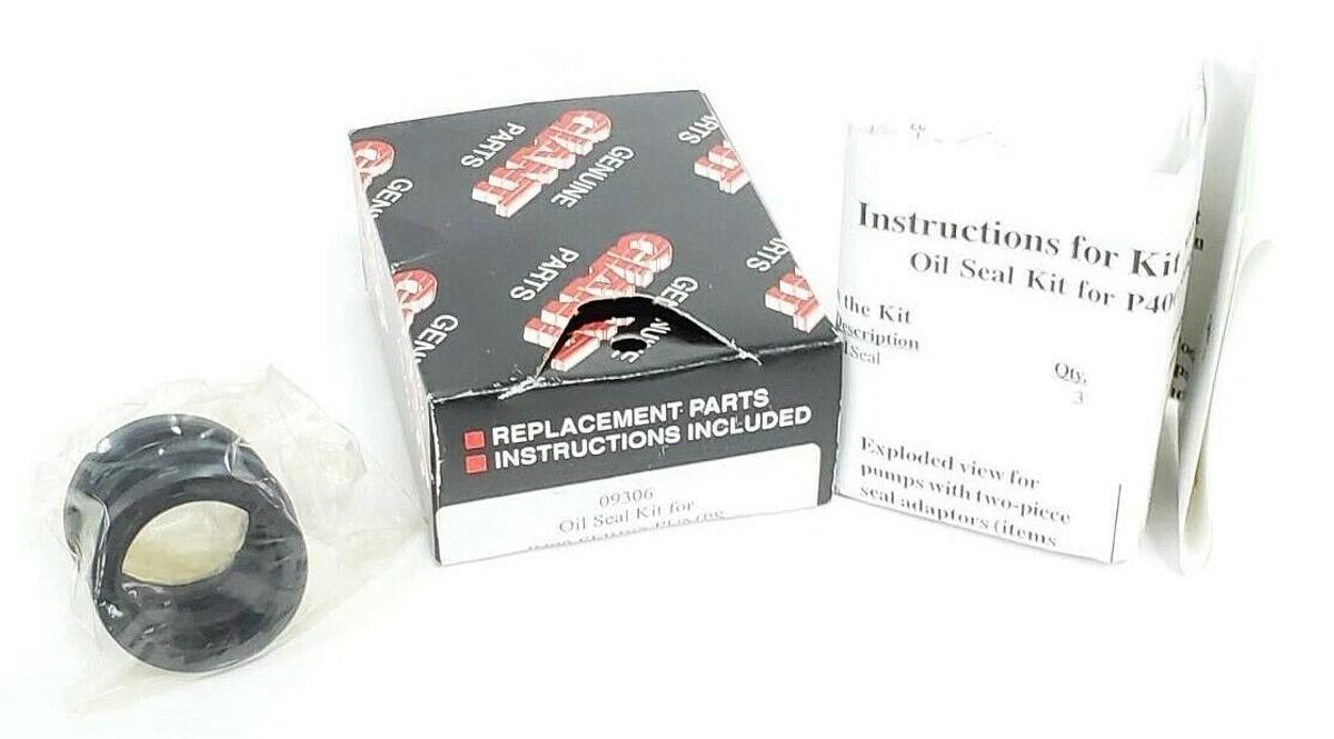 Used NIB GIANT 09306 OIL SEAL KIT FOR P400 SERIES PUMPS
