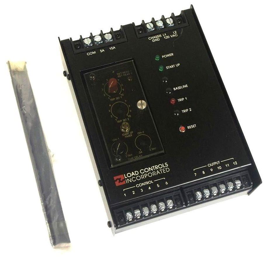Used NEW LOAD CONTROLS INC PFR-1500 LOAD CONTROL, 5-15 A, 120 VAC, PFR1500