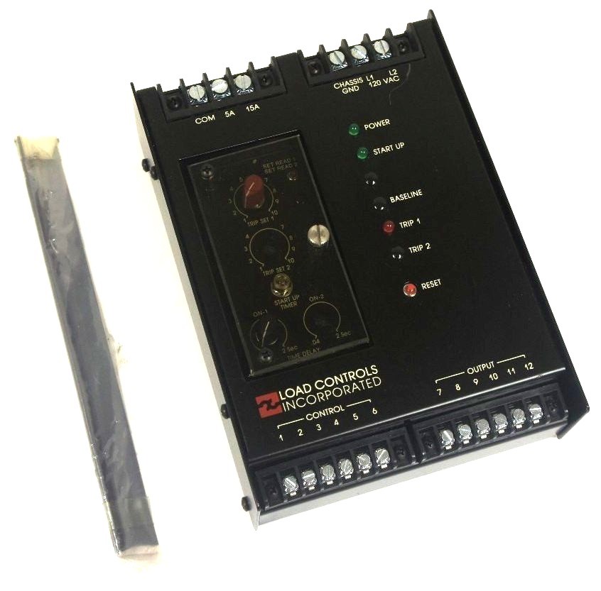 Used NEW LOAD CONTROLS INC PFR-1500 LOAD CONTROL, 5-15 A, 120 VAC, PFR1500