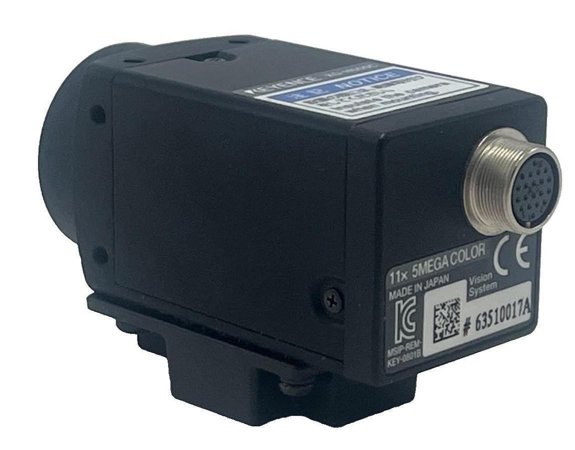 Used KEYENCE XG-H500C XGH500C HIGH-SPEED CAMERA XG SER. 11x 5MEGA COLOR no lens cover