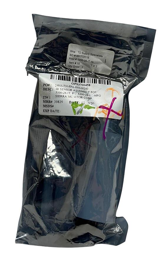 SMC SIERRA 5200-28-IT-AL / 520028ITAL SENTRY IR COMBUSTIBLE SENSOR ASSY IT NSFS