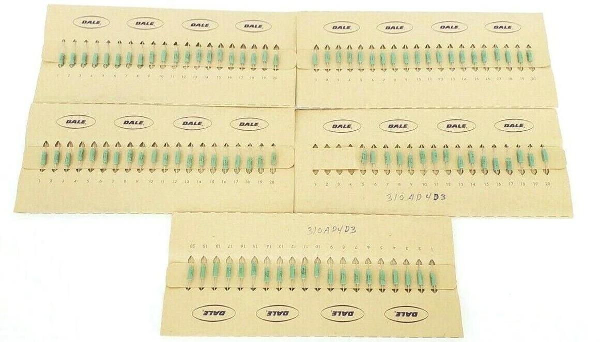 LOT OF 96 NEW DALE RN60D RESISTORS 1300F 7038 RN60D-1300F RN60D1300F