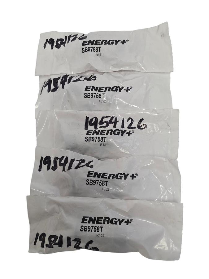 Used LOT OF 5 NEW ENERGY+ SB9758T BATTERIES 3.0V 2500mAHr 1771-XYC
