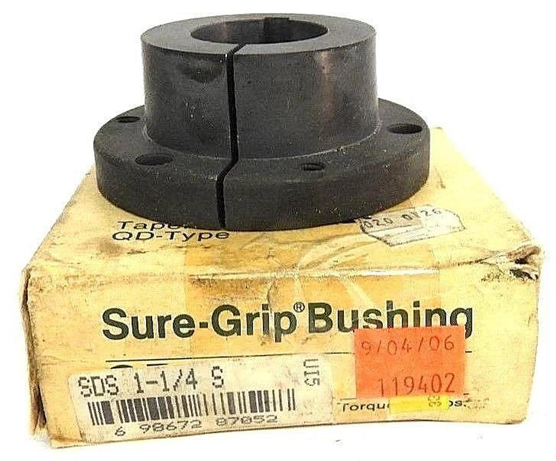 Used NIB TB WOODS SDS-1-1/4 SURE-GRIP BUSHING TAPERED QD-TYPE SDS-1-1/4-S