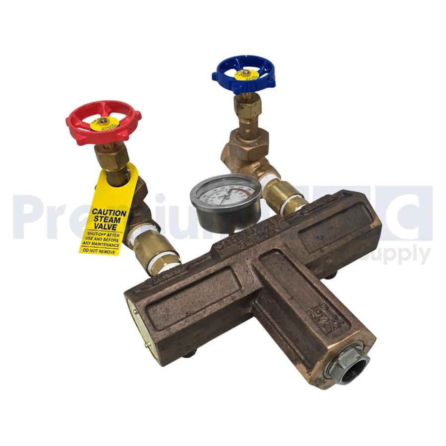STREAMLINE STEAMASTER 2000 SM-2000 / STM2000N BRONZE MIXING STATION 150PSI NSNP
