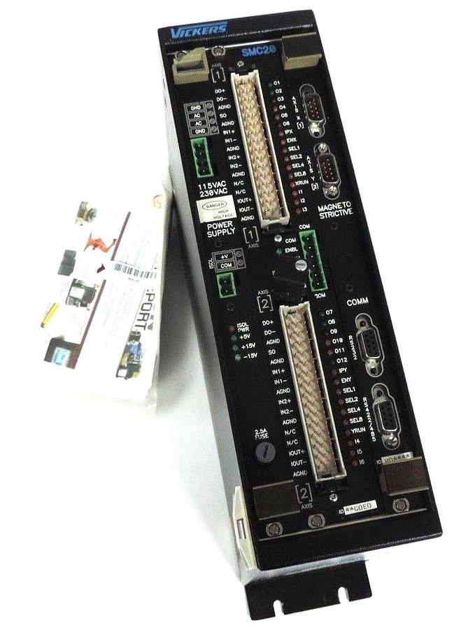 Used REPAIRED VICKERS SMC20H-P-H08N-50-M2-115-21 MOTION CONTROLLER 3000000-H12