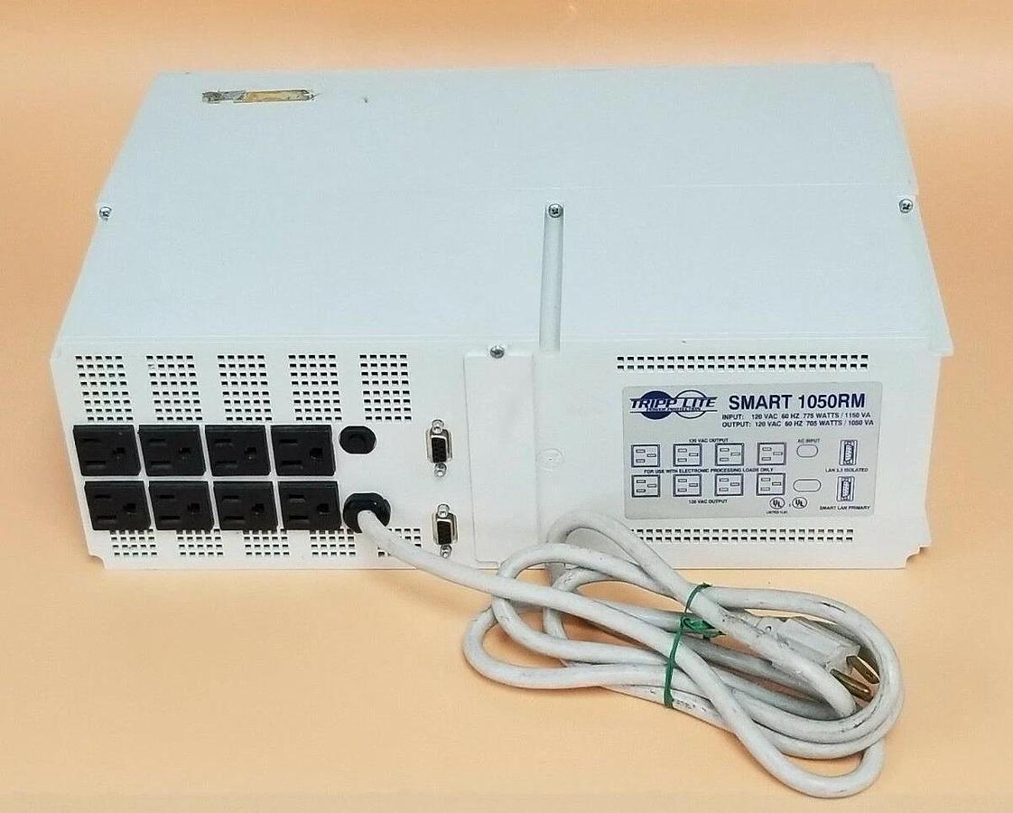 Used TRIPP LITE SMART-1050RM POWER SUPPLY 120VAC 60HZ 775W 1150VA IN. 120VAC 60HZ OUT