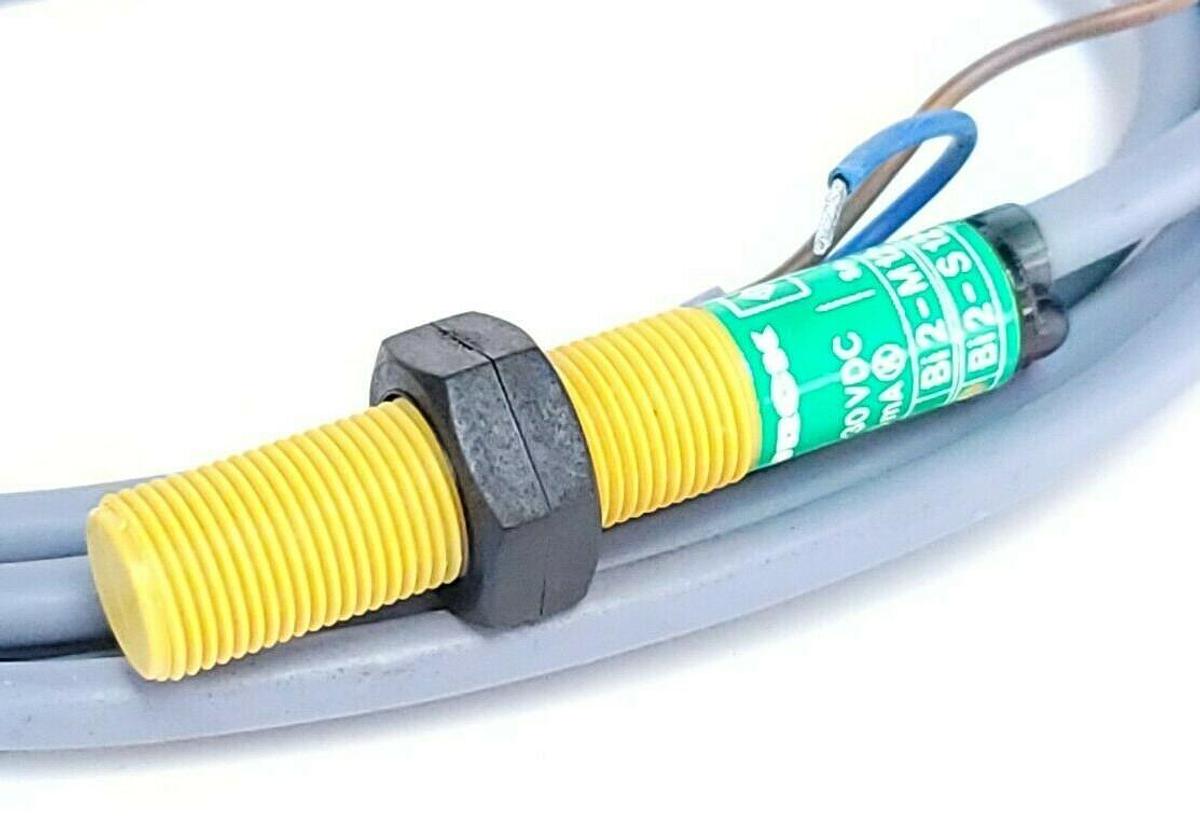 Used NEW TURCK BI2-S12-AN6X PROXIMITY SENSOR BI2-M12-AN6X 10-30VDC, SN: 2mm