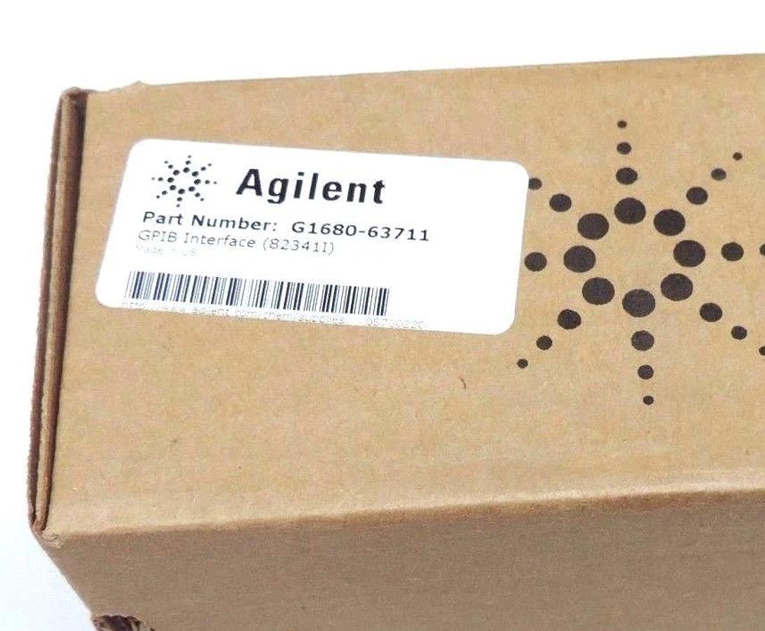 Used FACTORY SEALED AGILENT TECHNOLOGIES G1680-63711 GPIB INTERFACE (82341I)