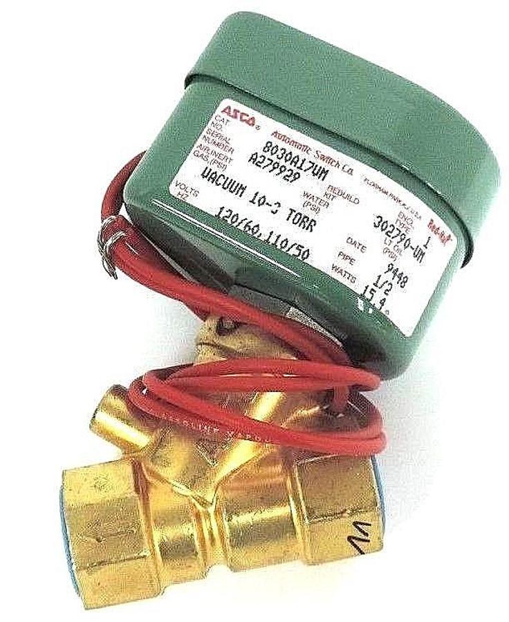 NIB ASCO 8030G17VM SOLENOID VALVE KIT 1/2", 120/60, 16.1 WATTS