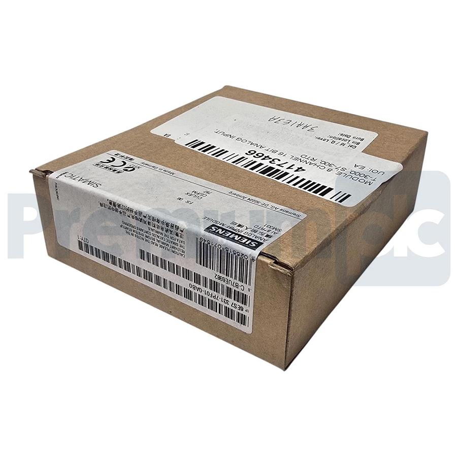 Used Siemens 6ES7331-7PF01-0AB0 SIMATIC S7-300 Analog Input SM331 8AI RTD 16-Bit NSFS