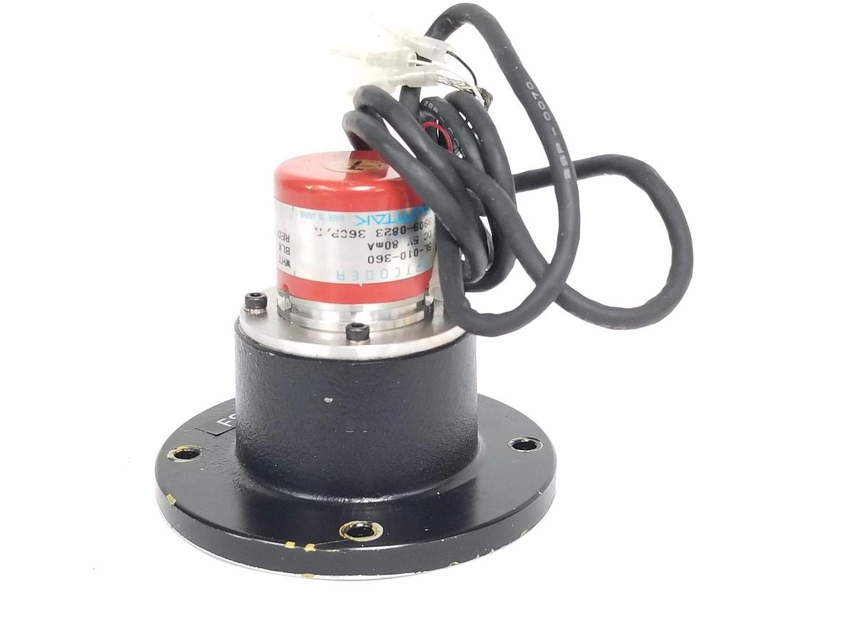 Used SUMTAK OPTCODER SL-010-360 ENCODER, 5VDC, 80MA, SL010360