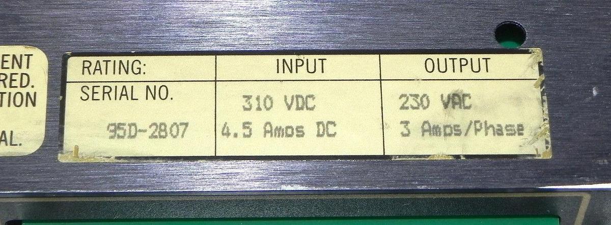 Used KOLLMORGEN IND BDS4A-203J-0001-202B21P SERVO AMPLIFIER BDS4A203J000120A